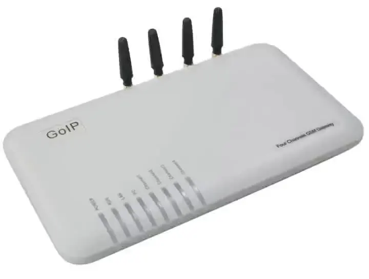 

VOIP GSM gateway with 4 ports GoIP4