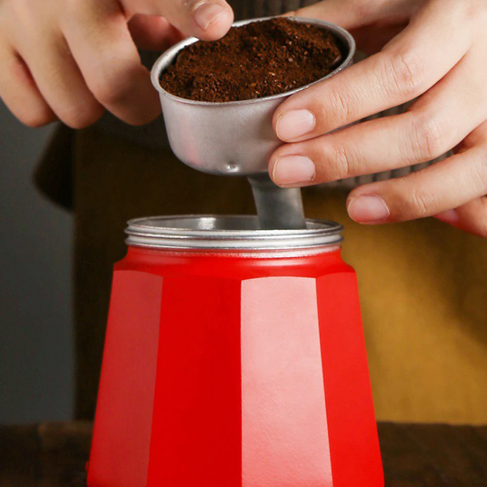 Алюминиевый Перколятор для кофе Moka прочный Cafeteira Expresso практичный кофейник 150/300/450