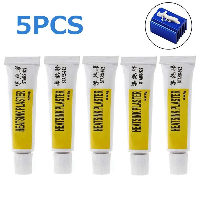 

5pcs/lot 3D Printer Parts Thermal Conductive Heatsink Plaster Viscous Adhesive Compound Glue For PC GPU IC