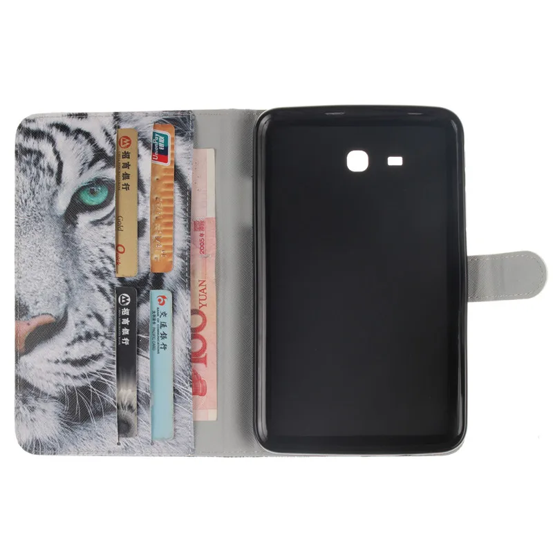 Чехол для samsung Galaxy Tab 3 Lite, 7,0 дюймов, SM-T110, T111, T113, T116, модный планшет с тигром, львом, для Galaxy Tab 3 Lite, 7,0 чехол