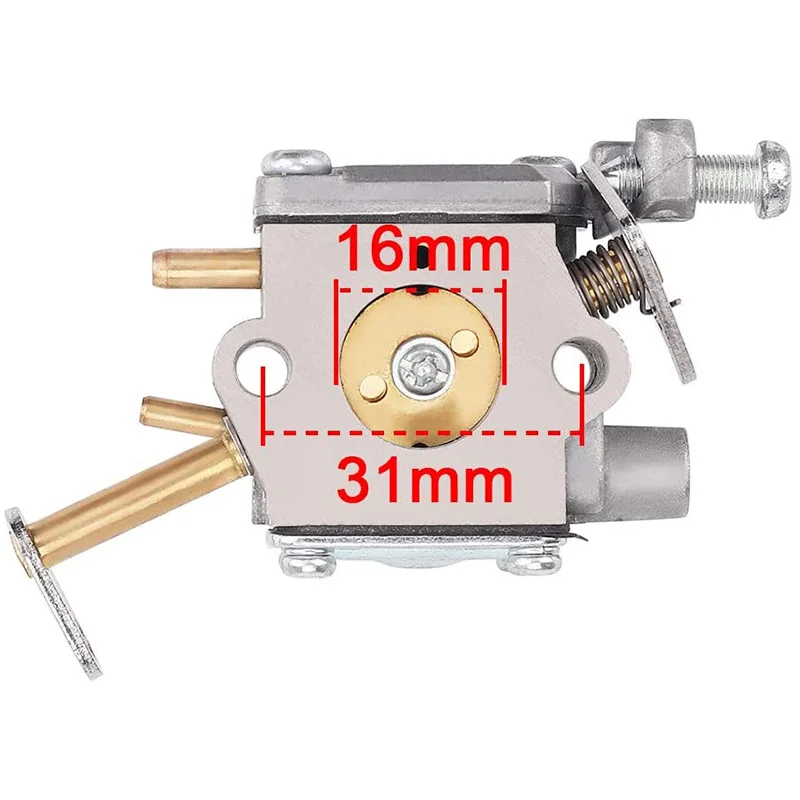 Карбюратор для бензопилы Homelite 33Cc модель 300981002 карбоновая щетка Ryobi RY74003D замена