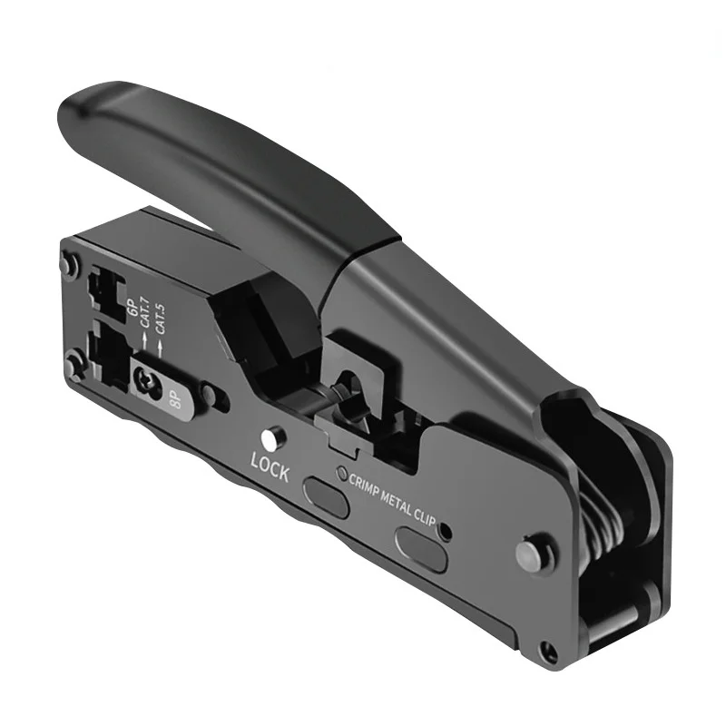 seven types of network cable pliers multi function crimping pliers can clamp dovetail portable network cable repair tools free global shipping