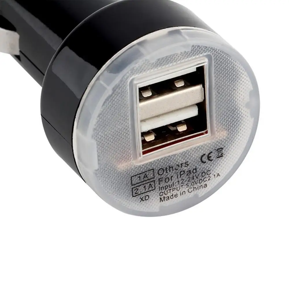 Высокое качество двойной 2 порта USB Автомобильное зарядное устройство адаптер