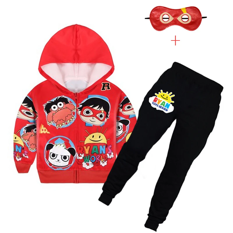 Комплект детской одежды с рисунком Ryan Toys Review спортивный костюм для мальчиков и