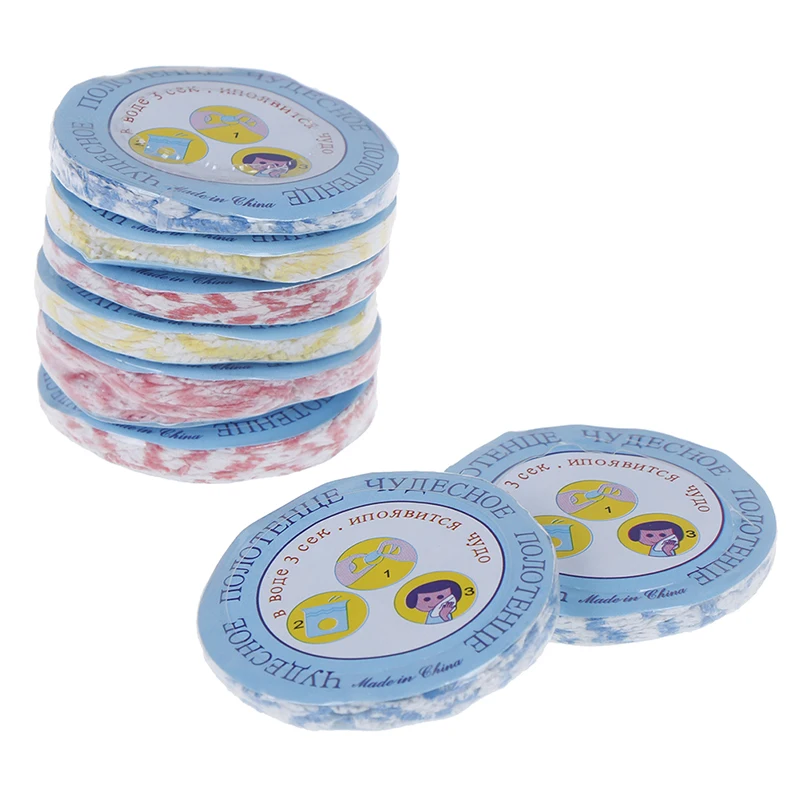 8 шт. сжатые полотенца для путешествий | Спорт и развлечения