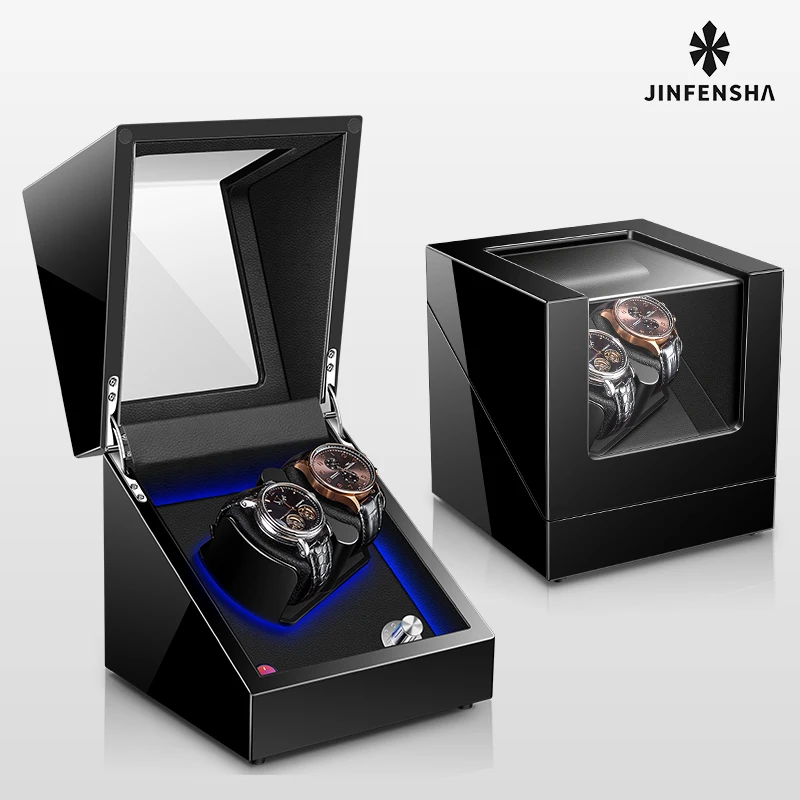

Watch-Winder-Box Watch-Holder 2-0 Automatic Mechanical Watch Storage Box Rotating display Household