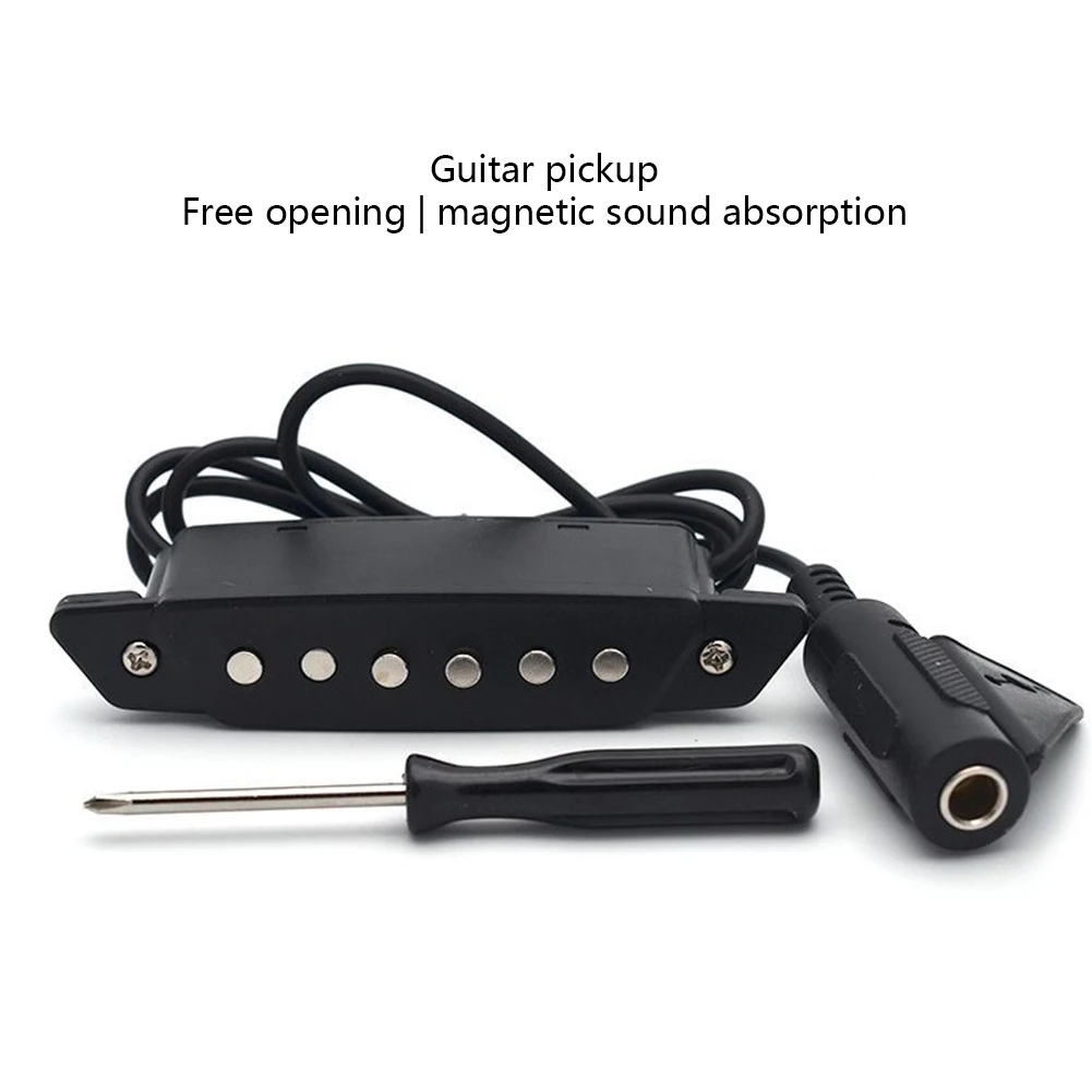 Гитары Палочки до 10 см Звук отверстия магнитный пассивный держатель усилителя