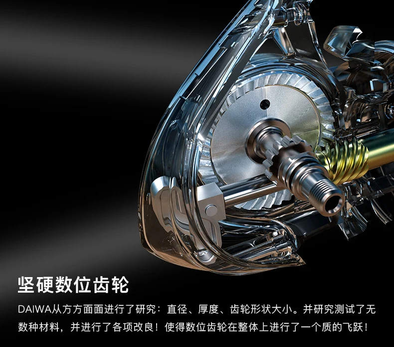 Оригинальная Рыболовная катушка Daiwa Fuego LT 1000-6000 серии 5-12 кг подшипники с