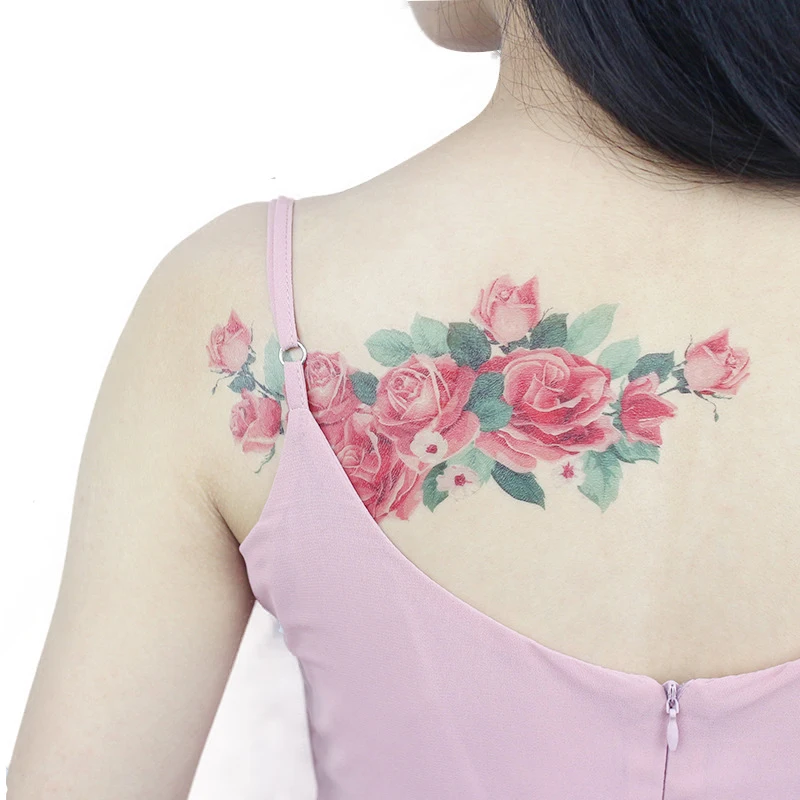 Временные татуировки боди арт сексуальная Водонепроницаемая поддельная