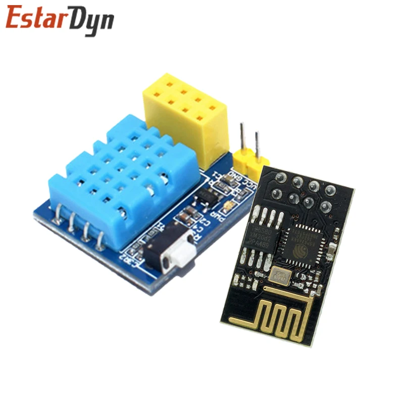 Модуль датчика температуры и влажности ESP8266 ESP-01 ESP-01S DHT11 sp8266 Wifi NodeMCU умный дом IOT DIY