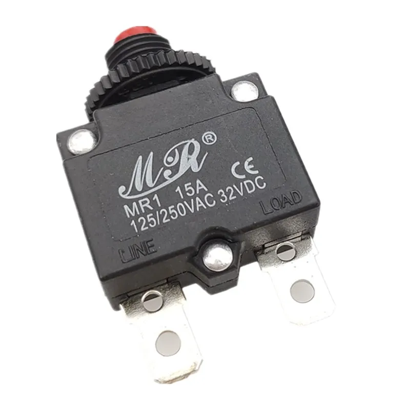 

3 шт./лот Mr1 5A 10A 15A 20A 25A автоматический выключатель, защита от перегрузки, переключатель, предохранитель, Перегрузка по току St-1, сброс, страхование Wp-01