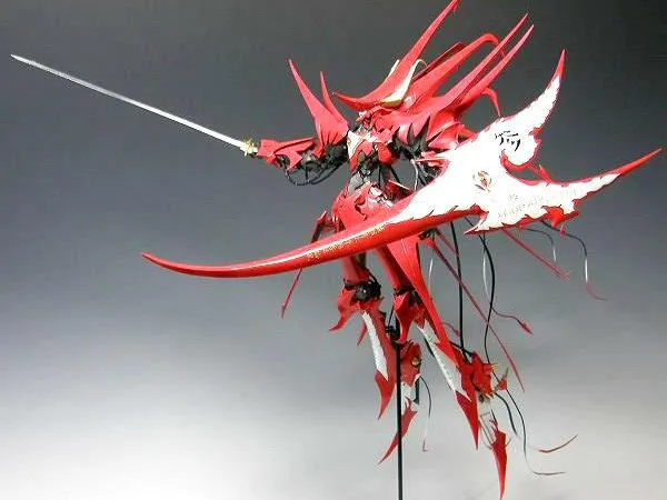 

GK hand-made resin white mold 1:100 flame star Gu Ming 2012 version white mold spot Flame star