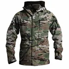 Антарктида M65 Пеший Туризм куртки Multicam кемпинг походы, тактическое снаряжение Водонепроницаемый ветровка MC Камо туризма рабочее пальто