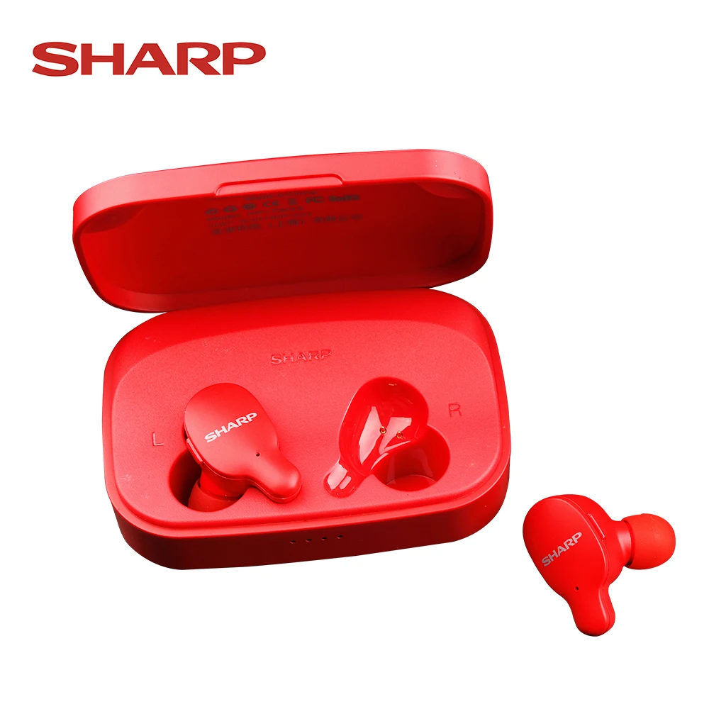 

SHARP TW-35 TWS Bluetooth In Ear Wireless Earphone HD Stereo bass BT 5.0 Eeadphones With Mic Handsfree For XIAOMI&All phones