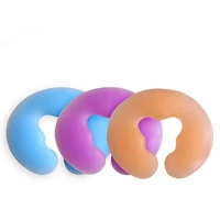 u shaped silicone pillows neck support for beauty salon message spa headrest cushion cradle soft nursing cushion pillow