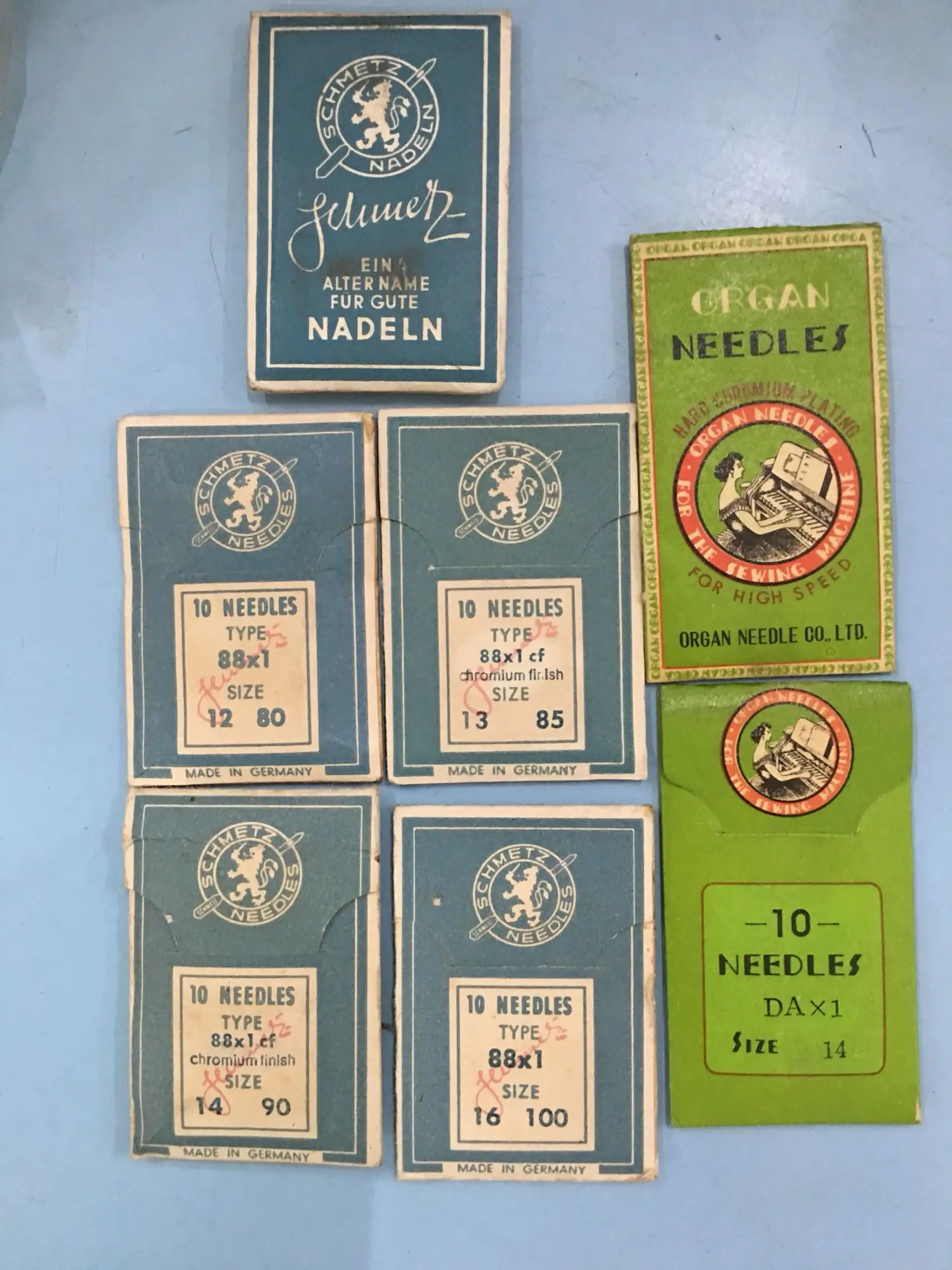 

10PCS quality Industrial Sewing machine needle Needles(88x1,88x9,DAx1,1128,1315) FOR Durkopp Brothers JUKI Gemsy SIRUBA Singer