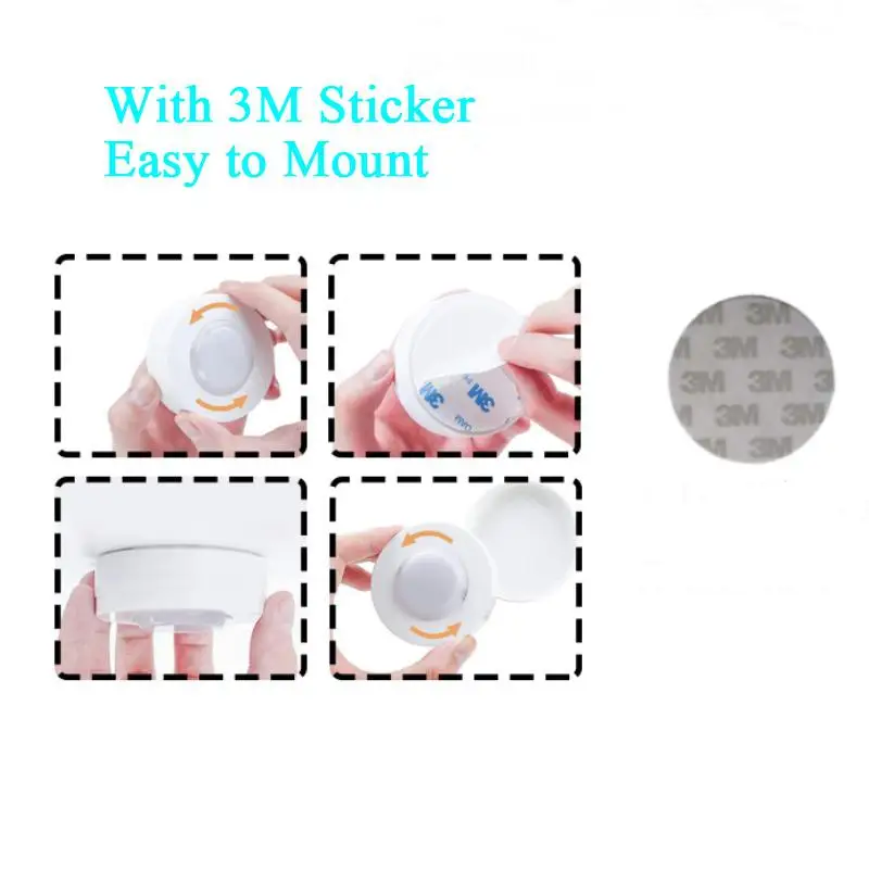 Светодиодный светильник с дистанционным управлением 6 шт. светодиодный для шкафа