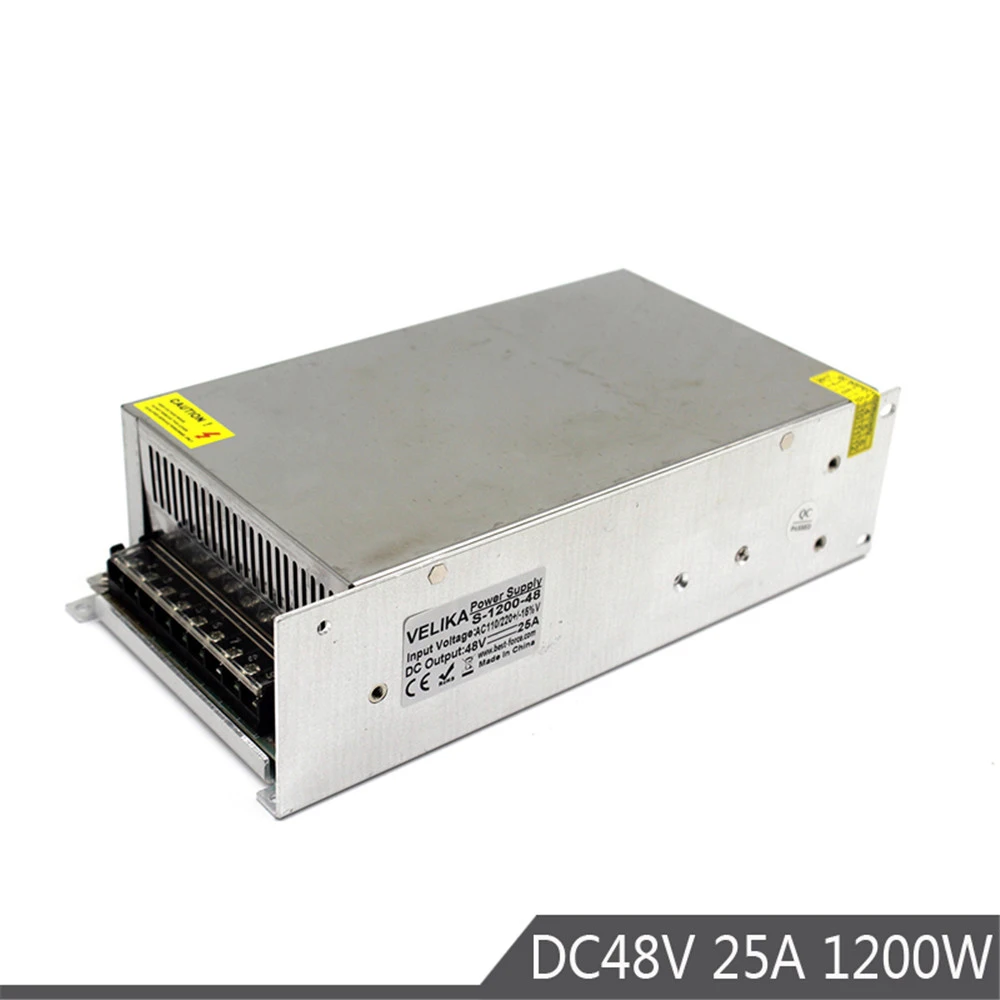 Одиночное выходное переключение источника питания 48 В постоянного тока