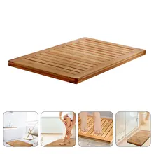 1PC Bamboo Bathroom Heighten Floor Mat Bamboo Sauna Bathroom Floor Mat 1PC Bamboo Bathroom Heighten Floor Mat Bamboo Sauna Bathroom Floor Mat