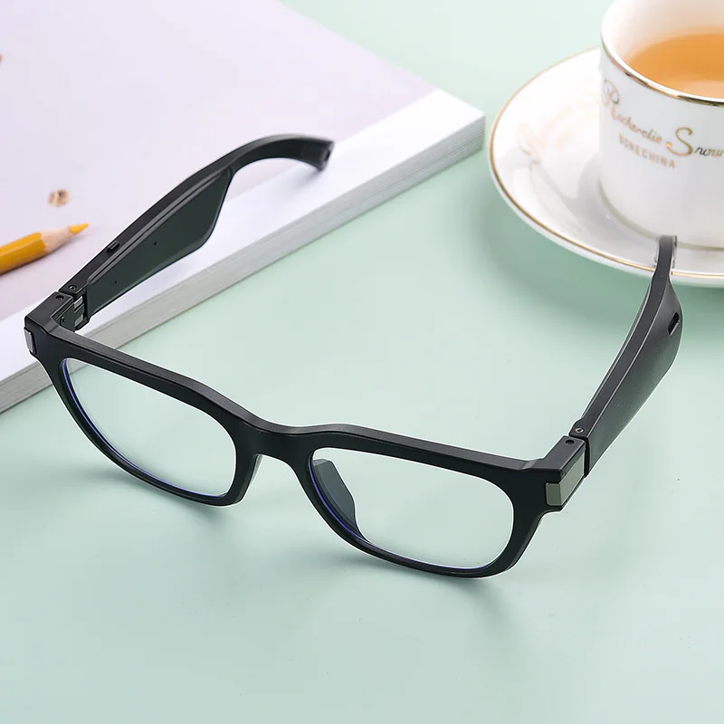 저렴한 블루투스 선글라스, 교체 가능한 렌즈 오픈 이어 헤드셋
