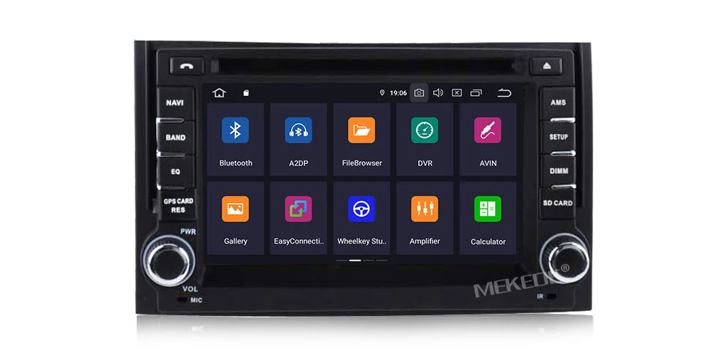 MEKEDE 2din PX5 4+ 64G Android 9,0 Автомобильный мультимедийный dvd-плеер для hyundai H1 grand starex 2007- gps, DVD, радио, WiFi BT