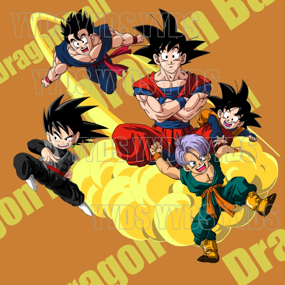 Виниловые нашивки с надписью Dragon Ball термотрансферные для одежды платья сон