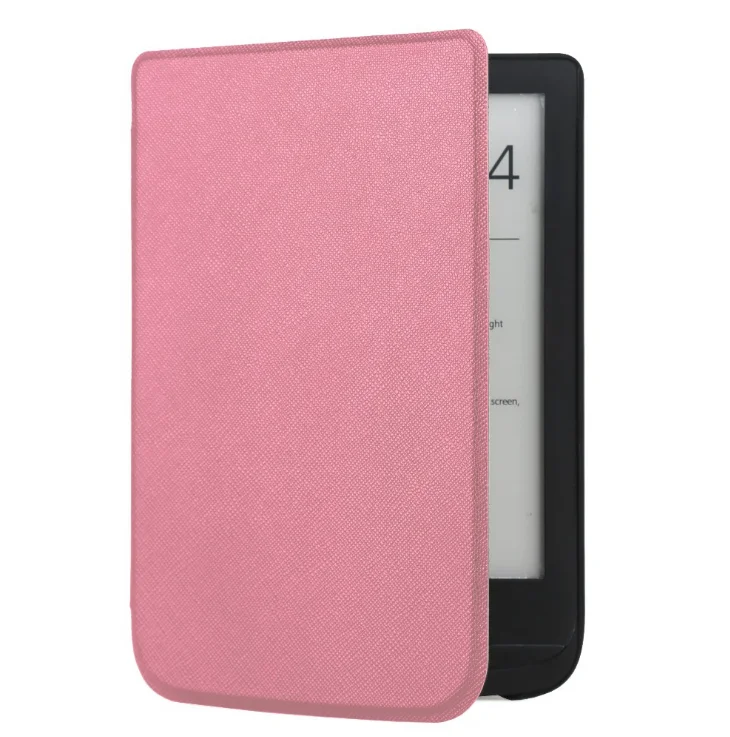 Умный чехол-книжка для Pocketbook 628 Touch Lux 5 pb628 606 616 627 632 4 тонкий кожаный чехол с
