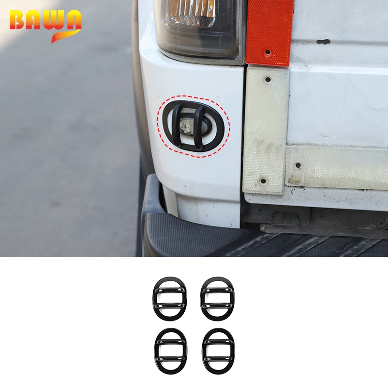 

BAWA ABS Lamp Hoods For Ford F150 Car Front and Rear Turning Light Lamp Decoration Cover For Ford F150 Raptor 2009-2014