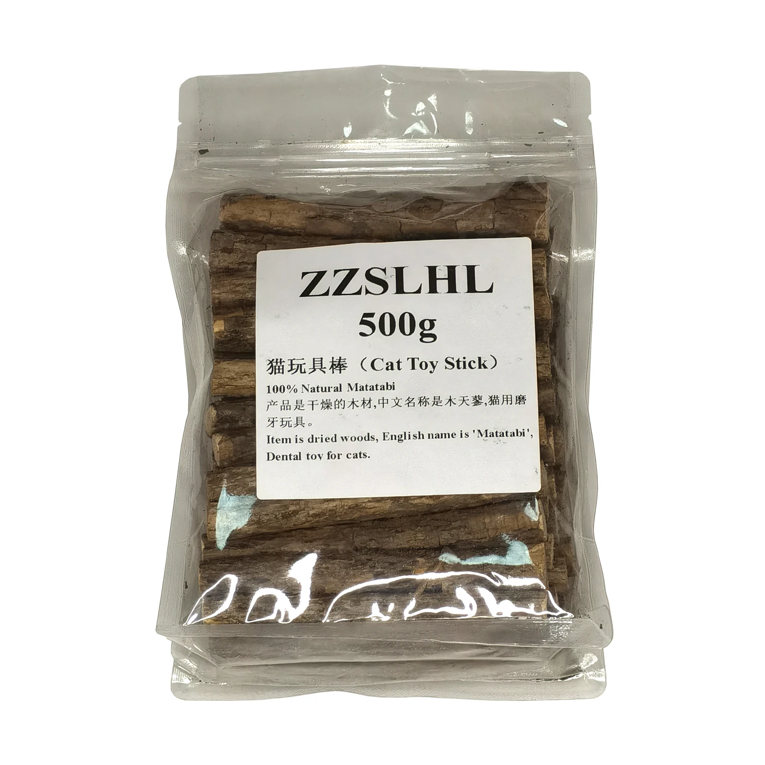 

300g/400g/500g Natural Matatabi Cat Snacks Sticks Toy 120mm x 11-15mm Molar Toothpaste Stick Cleaning Teeth Catnip Toys for Cats