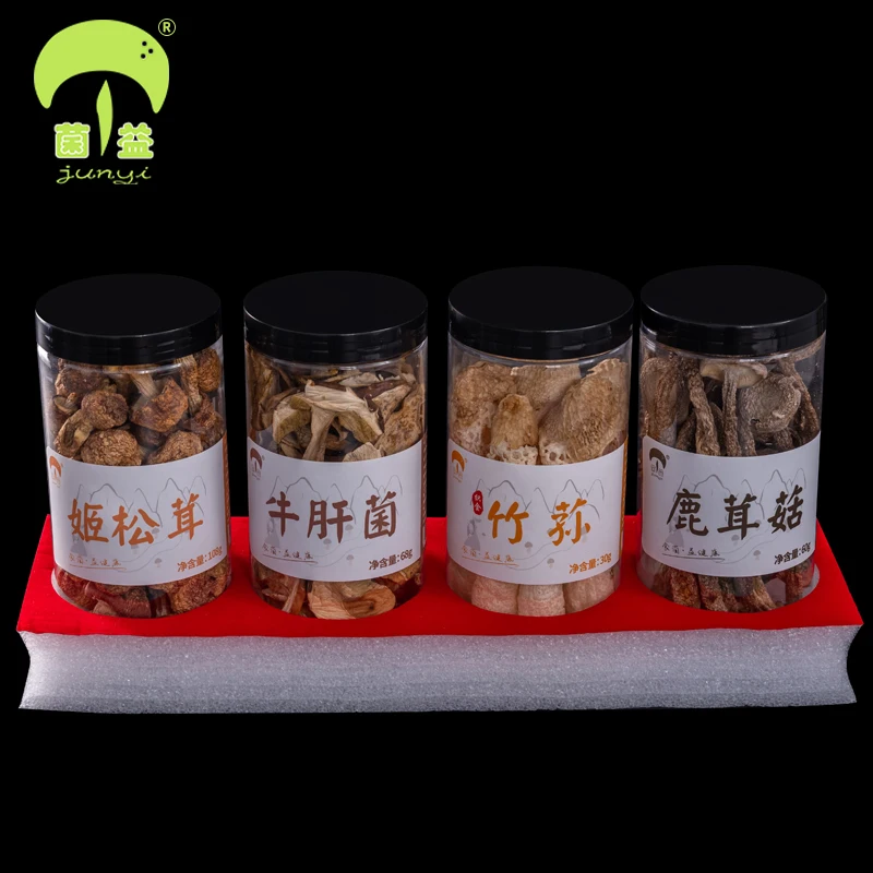 

Duck, dry goodies for gift boxes specialty fungus mushroom package.