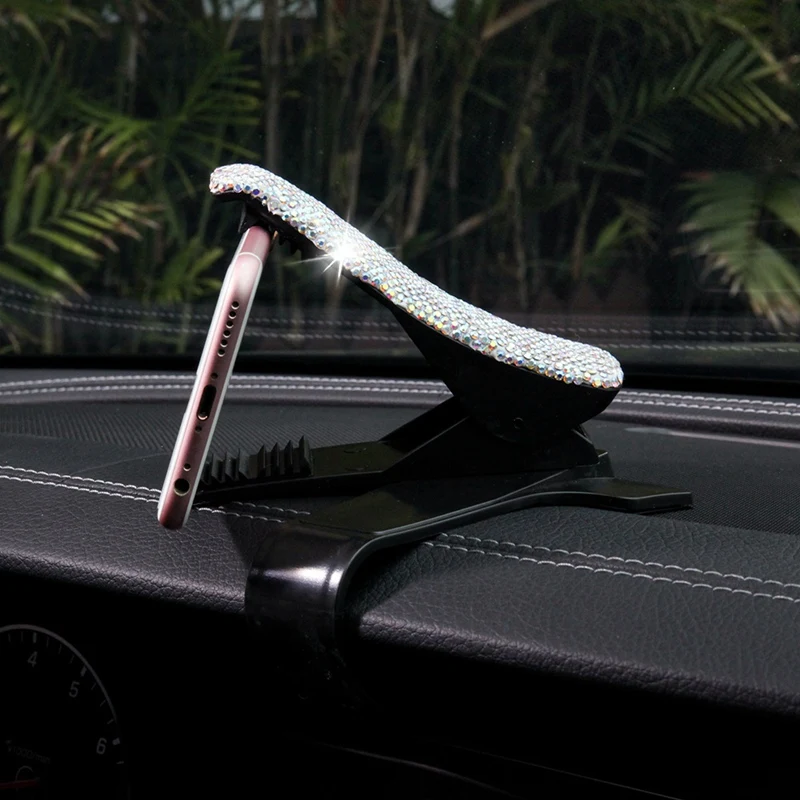 

Universal Car Dashboard Mount Holder Stand HUD Design Cradle Crystal Type for Cell Phone GPS