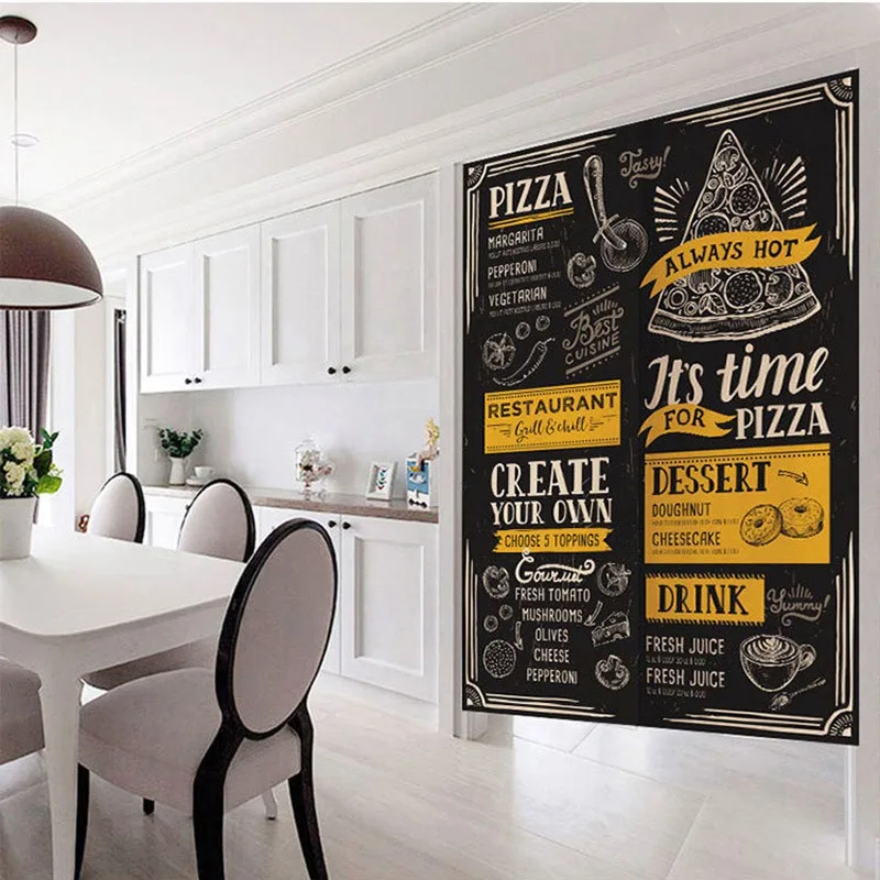 Занавеска на дверь в японском стиле прочная занавеска для кухни двери