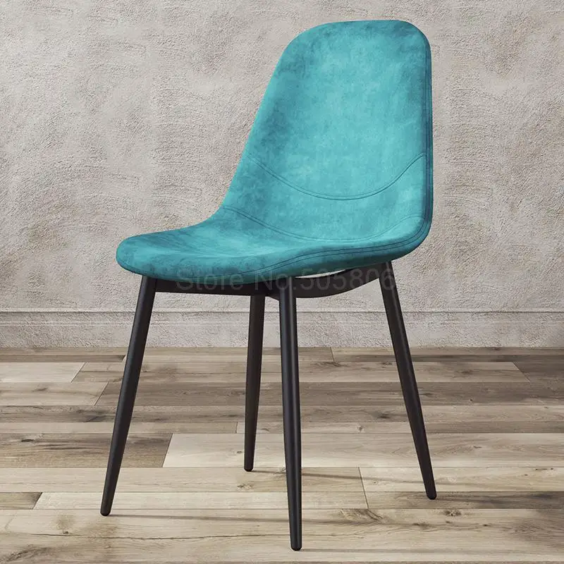 Скандинавский обеденный стул современный минималистичный домашний ресторан