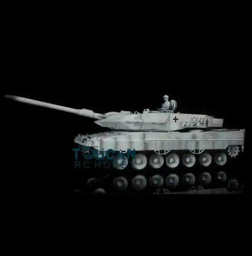 Heng Long 1/16 Snow 7 0 Модернизированный металлический немецкий Leopard2A6 RC Tank 3889 TH17625 SMT4|Радиоуправляемые танки| |