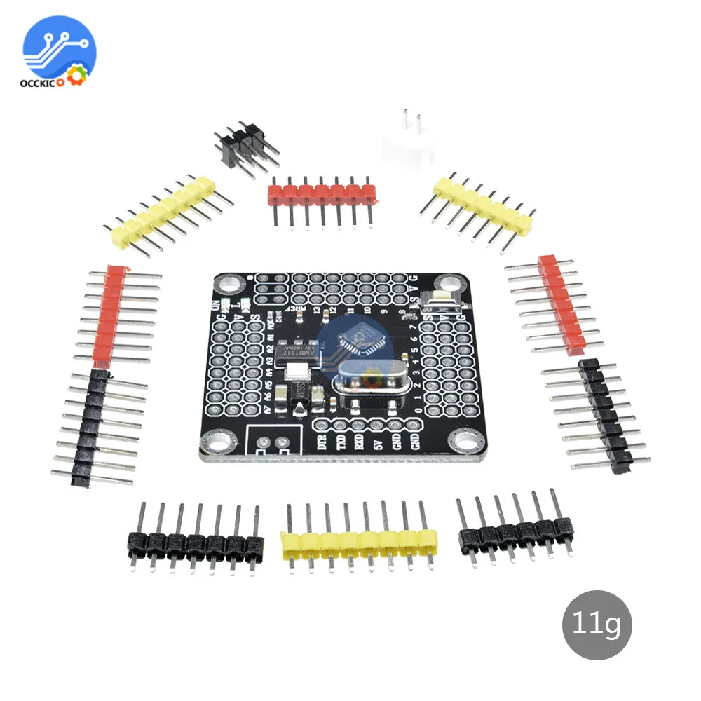 Плата Pro Mini Atmega328 3 В 8 МГц модуль для Arduino Nano 0 ATMEGA328P микроконтроллер заменяет ATMEGA128