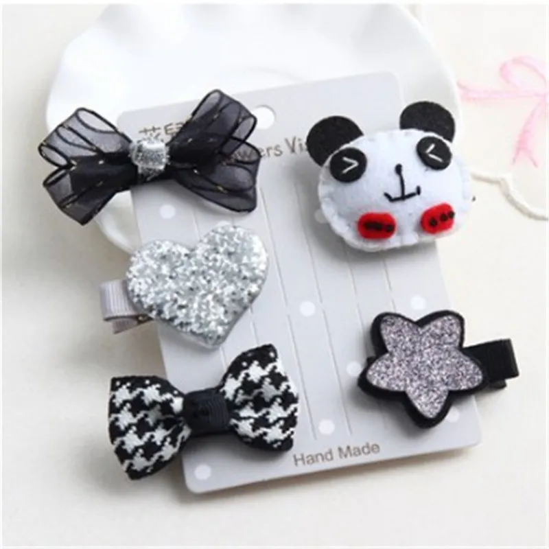 Новинка Комплект детской одежды на заколках Аксессуары для волос ручной работы с