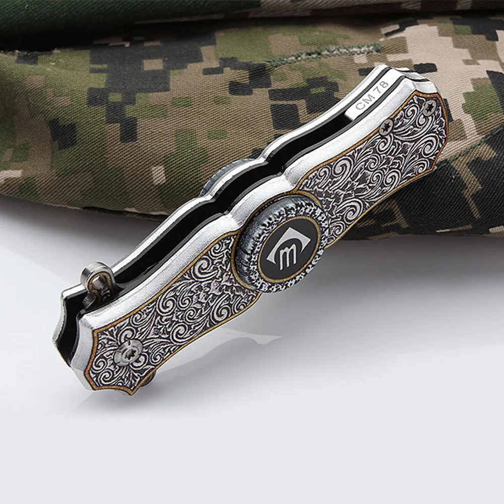 Сова OD142 палец гироскопа складной нож кемпинг выживания ножи мульти Карманный EDC