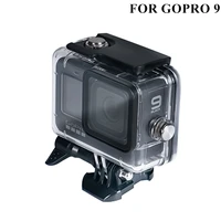 diving waterproof case housing for gopro hero black action camera underwater 50m protection shell box for gopro 9 10 accessories