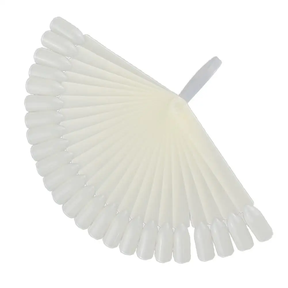 24 шт веер палец полная карта лак для ногтей Цвет Практика образец накладные ногти