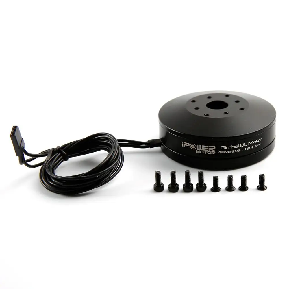 Карданный двигатель iPower GBM6208H-150T GBM6208 с полым валом кодер AS5048A для стабилизатора