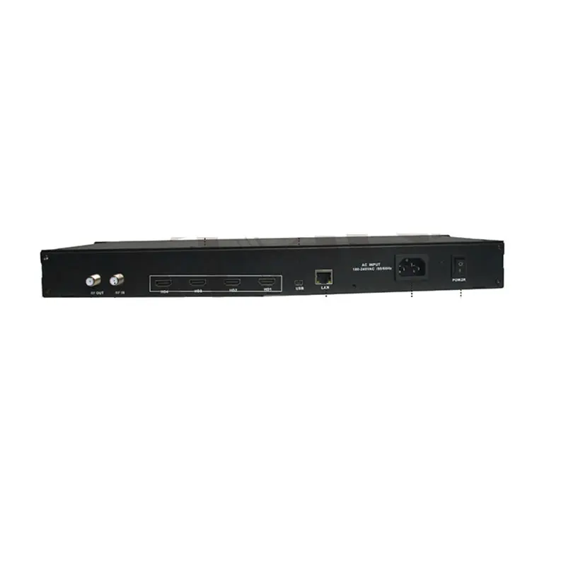 HD dvb t кодировщик модулятор 4 канала DVB T 1080P MPEG4 1 частоту до Satlink ST 6510|Теле- и