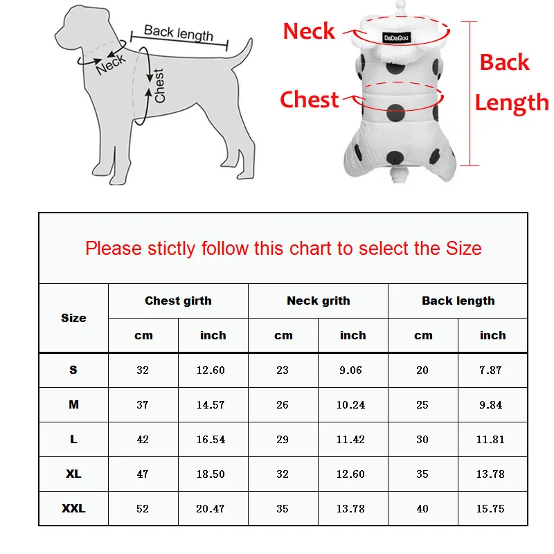 Одежда для собак комбинезон утепленный щенка костюм теплая зимняя одежда
