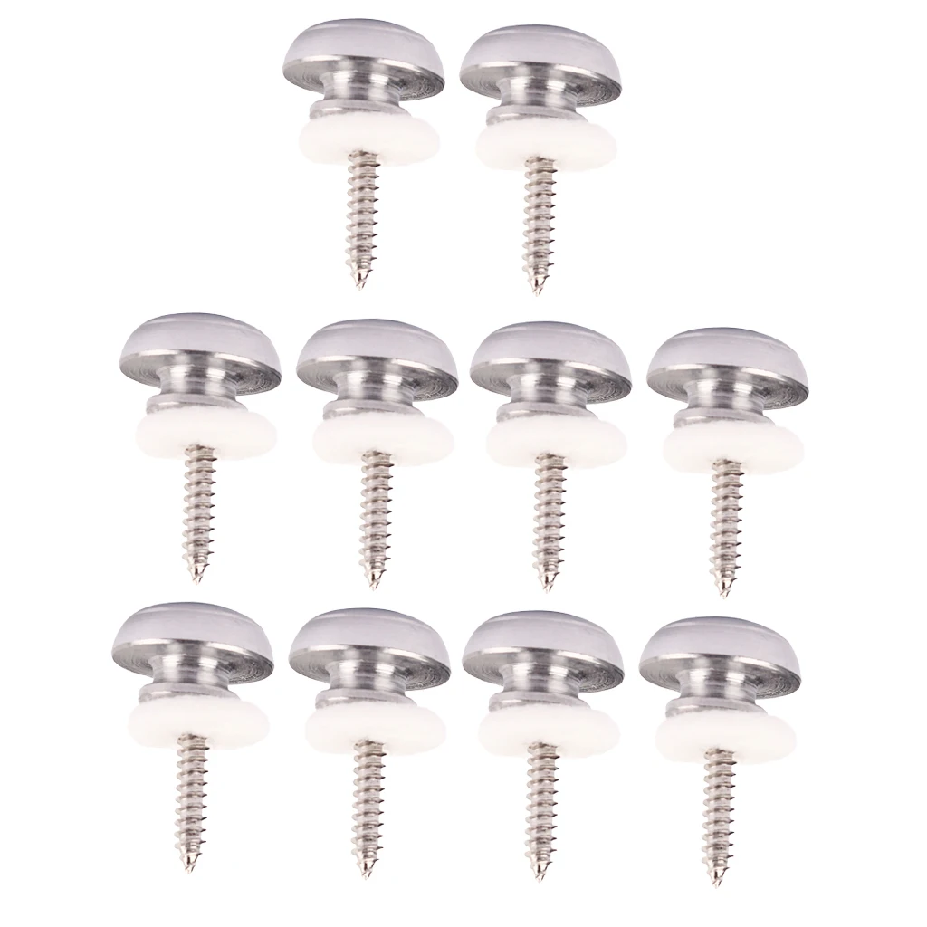 10 шт. GI09A грибы голова гитара ремешок кнопки Блокировка ремень пряжка кнопка для