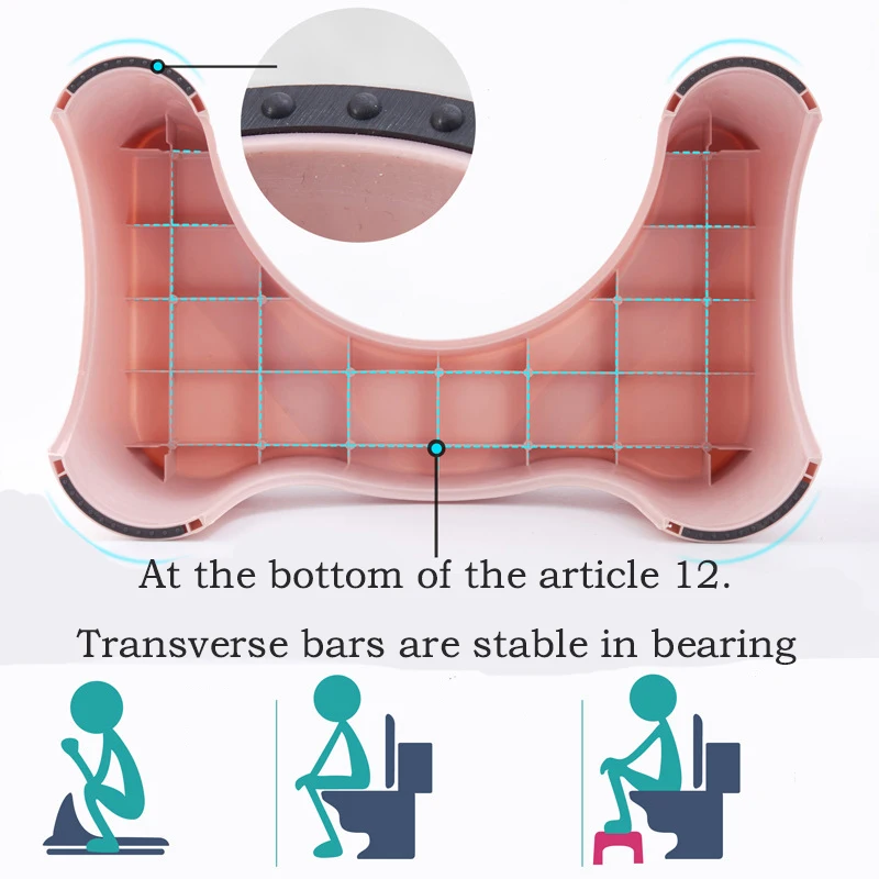 Приседании и табурет 2020 Туалет Ванная комната Анти запор Нескользящие складной