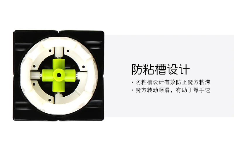 Qiyi Neo Cube 2x2 волшебный куб 2 на 2 куб 50 мм скоростная карманная наклейка Головоломка Куб профессиональные Развивающие игрушки для детей