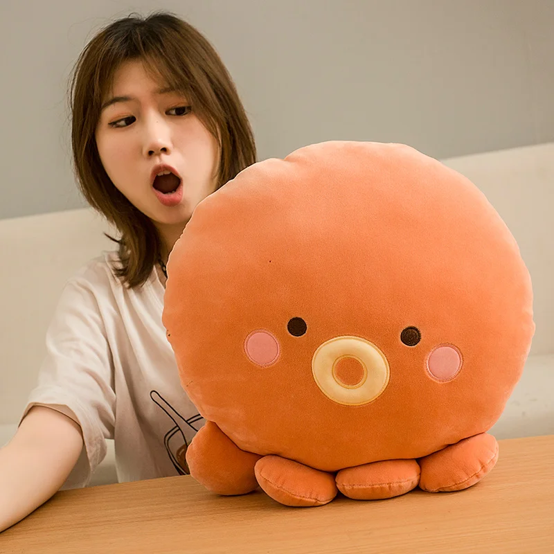 Подушки плюшевые в виде голубей кота улитки осьминога 1 шт. 40 см | Игрушки и хобби