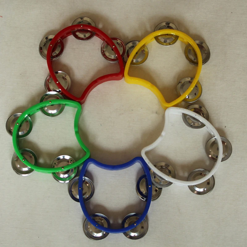 Ручной колокольчик металический пластмассовая погремушка мяч перкуссия