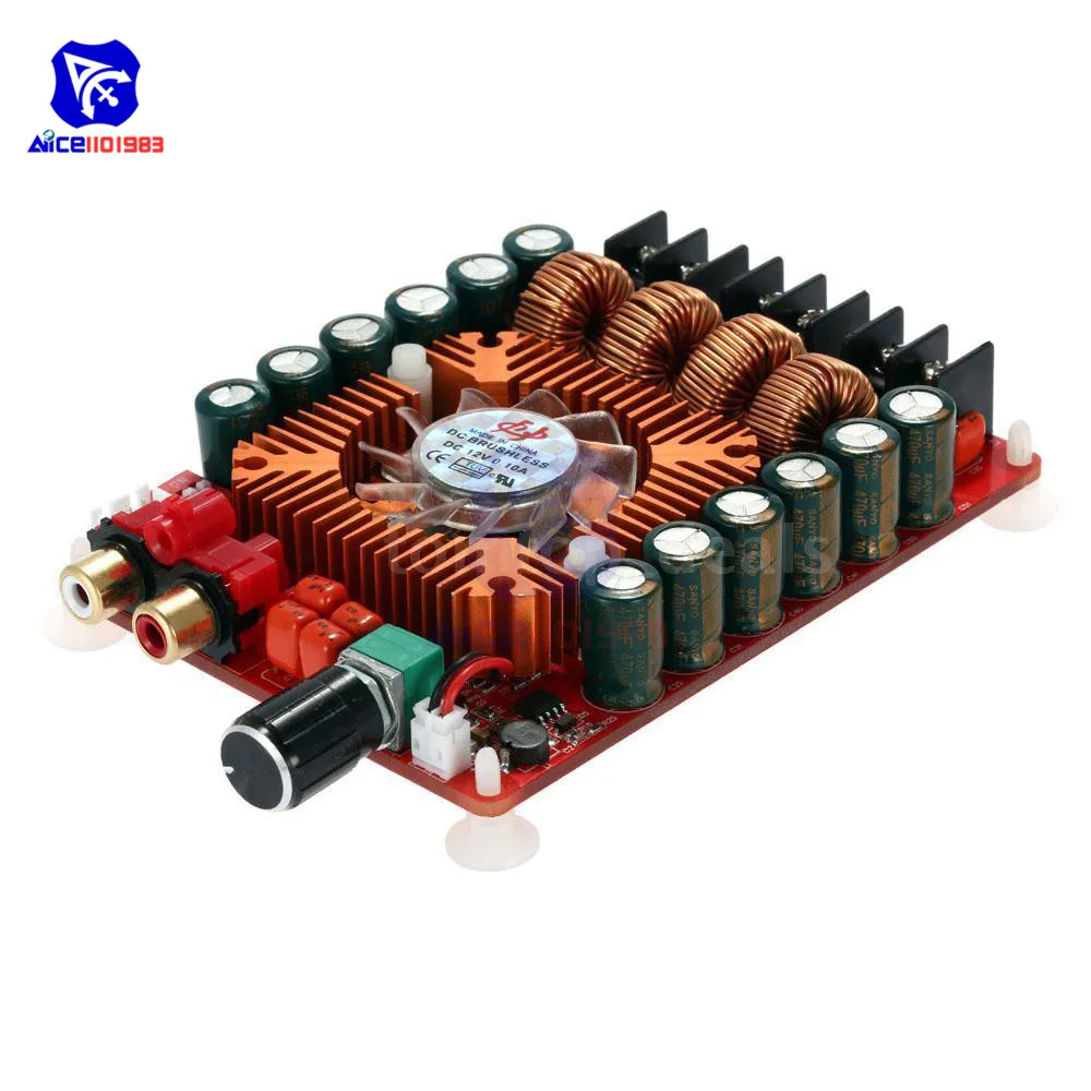 Diymore TDA7498E 2*160 Вт двухканальный АУДИО стерео усилитель модуль высокой мощности Цифровой усилитель плата Поддержка BTL режим DC 15-36 в