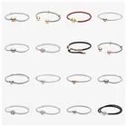 2021Hot Роскошные ювелирные изделия дизайнерские известные бренды 925 Стерлинговое Серебро персонализированные модные розовые золотые браслеты подарок женские аксессуары