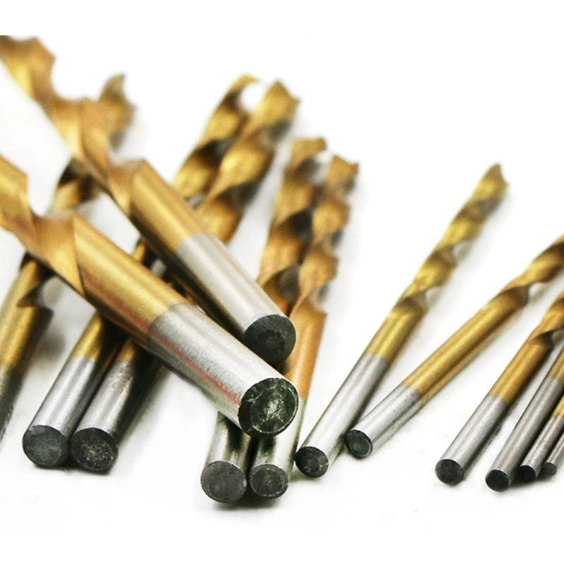 

13pcs/set High Speed Steel HSS Straight Shank Twist Drill Bits Electric Rotary 23GB